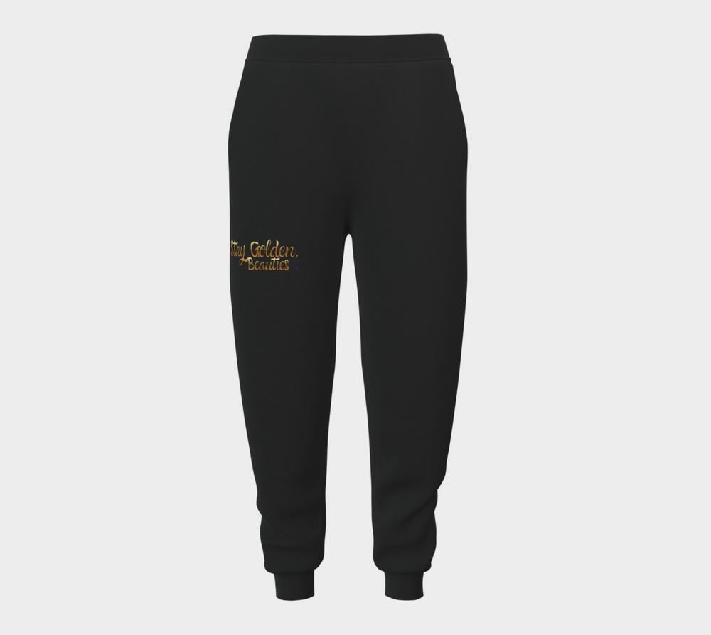 Stay Golden Beauties Joggers | Cozy Fleece Sweatpants