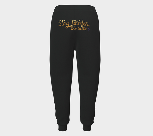 Stay Golden Beauties Joggers | Cozy Fleece Sweatpants