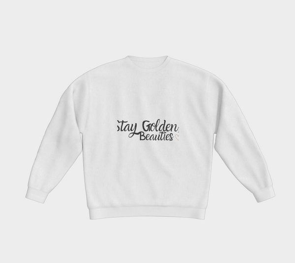 Stay Golden Beauties Crewneck Sweatshirt | Cozy Graphic Sweater